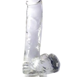 13.5cm Clear Dildo with Strong Suction Cup